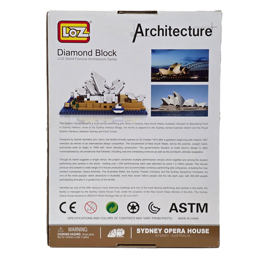 Sydney Opera House Micro Block Set With 520 Blocks