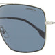 Silver/Blue