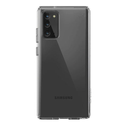 Speck Products Presidio Perfect Clear Samsung Note20 Case, Clear/Clear (138599-5085)