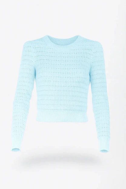 Paige Top (Light Aqua)