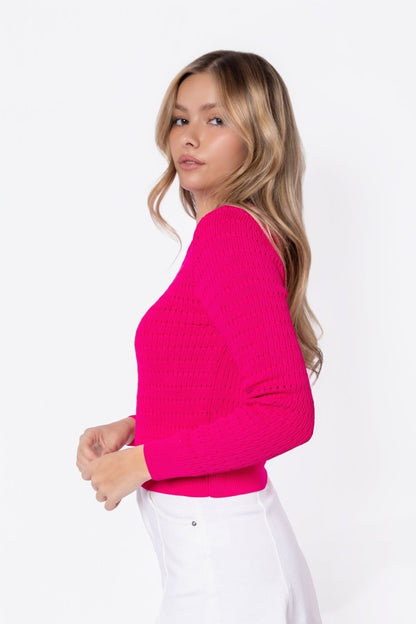 Paige Top (Magenta)