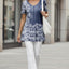 Blue White