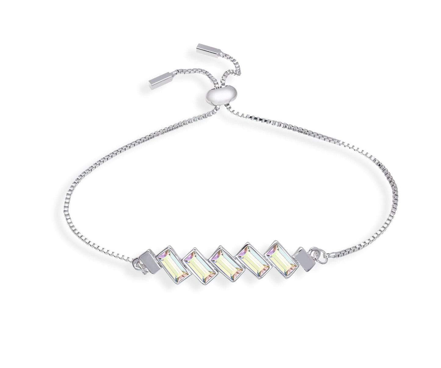 Silver Aurora Borealis-