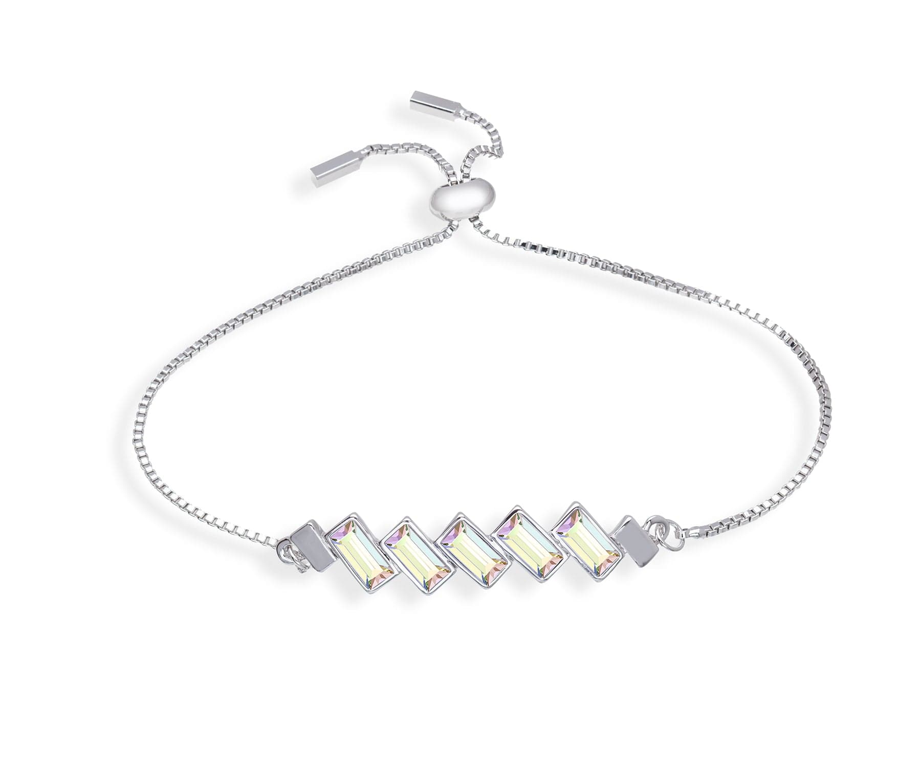 Silver Aurora Borealis-