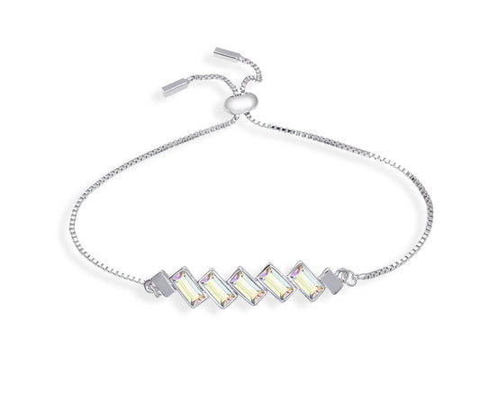 Silver Aurora Borealis-