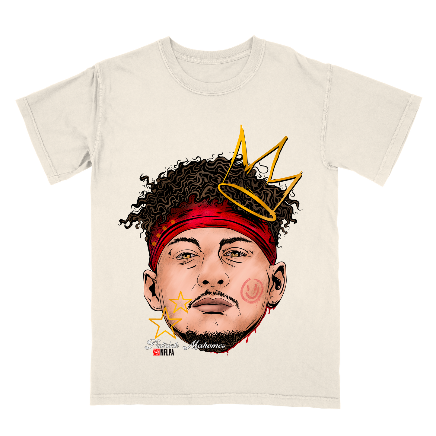 Patrick Mahomes Fat Head Limited Edition NFL Player Graphic T-Shirt