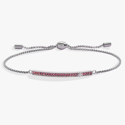 October Everyday Birthstone Pave Bolo Bracelet