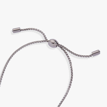 September Everyday Birthstone Pave Bolo Bracelet
