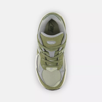 New Balance Preschool 2002R Dark Olivine