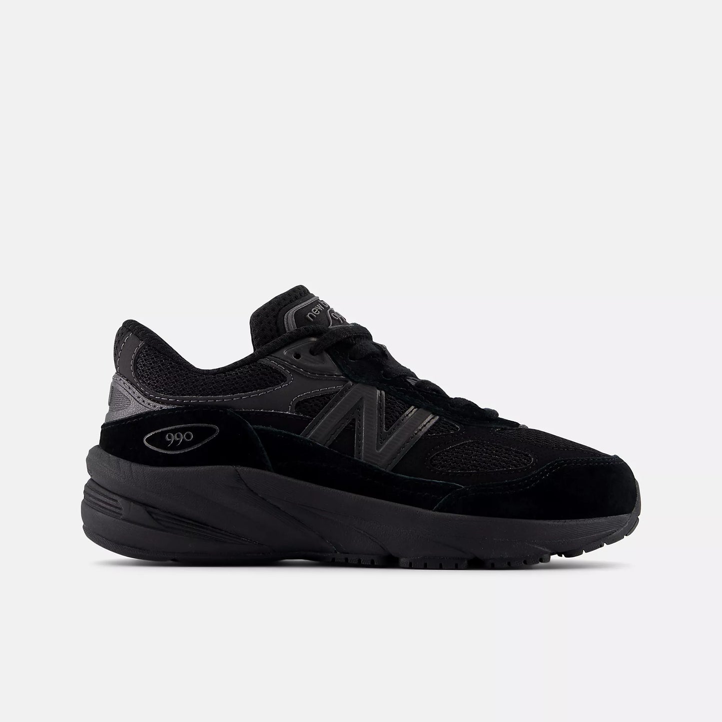 New Balance Preschool 990 V6 Black Metallic