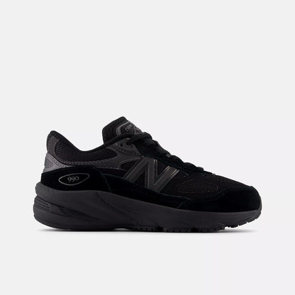 New Balance Preschool 990 V6 Black Metallic
