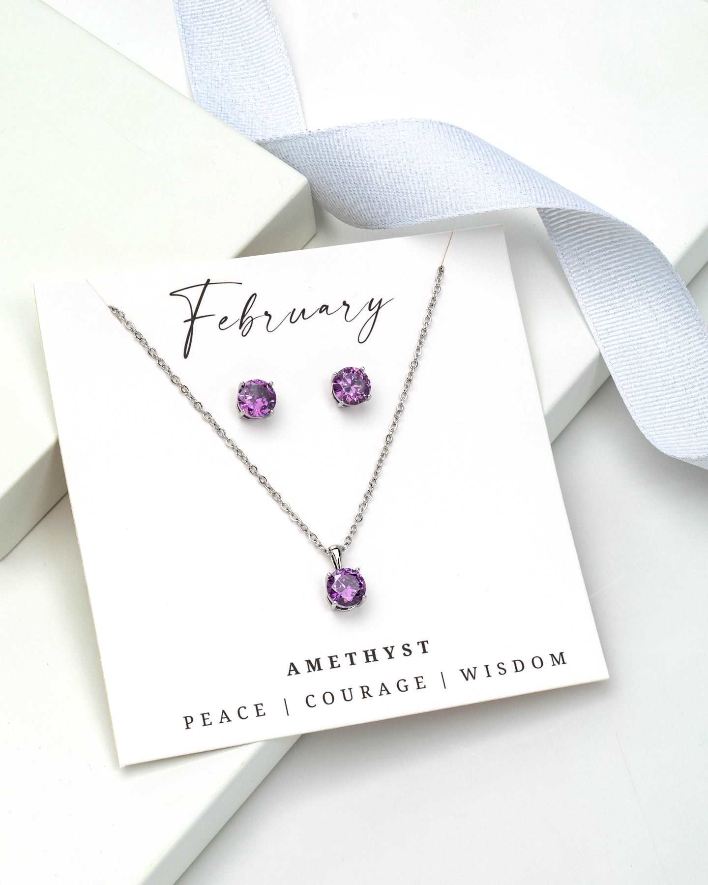 Silver Amethyst - February-