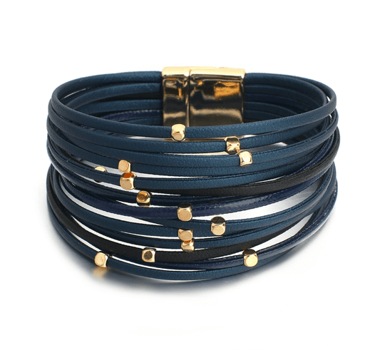 Goldtone, Navy-