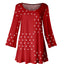 Red & White Candy Cane Dot Print