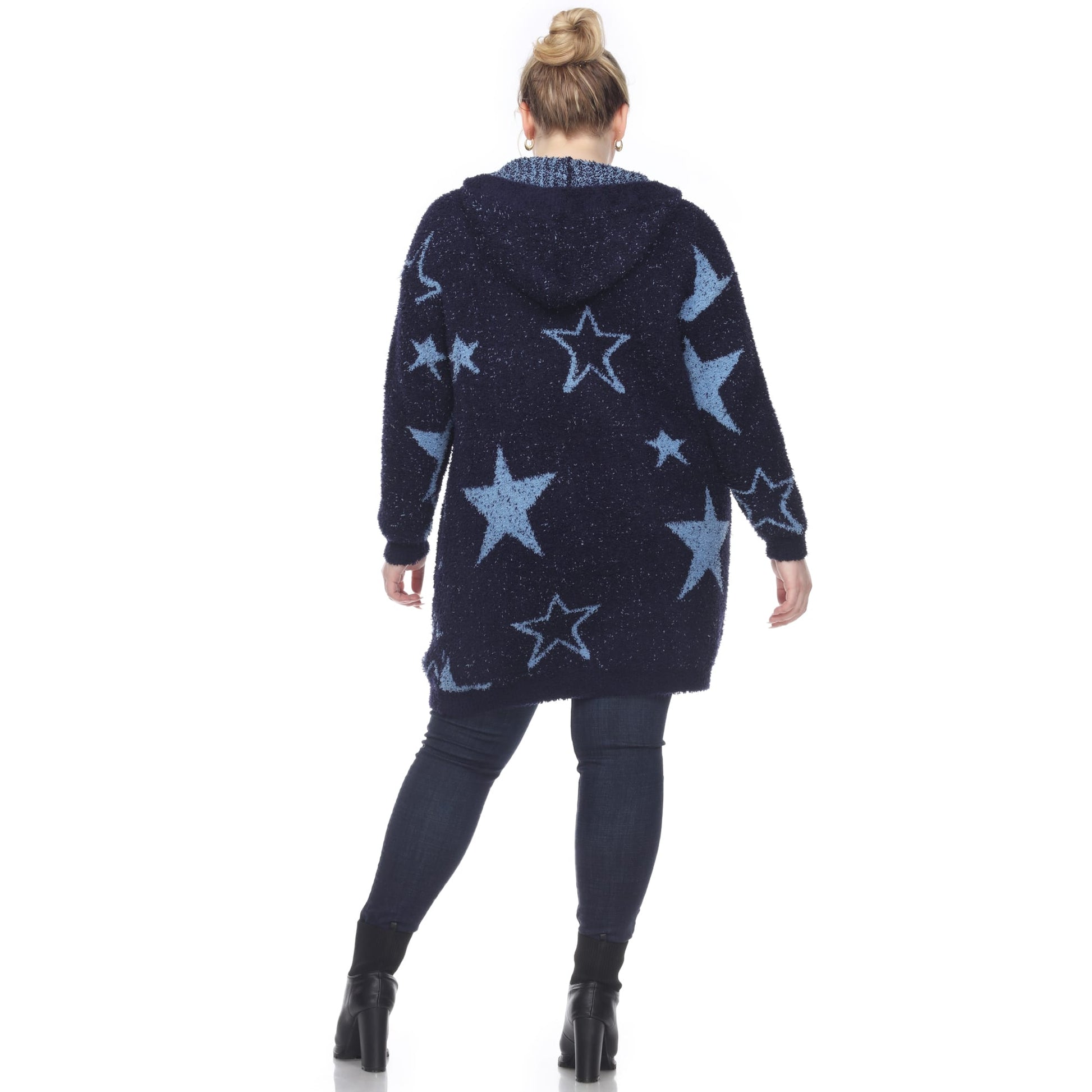 Navy/Light Blue Stars-