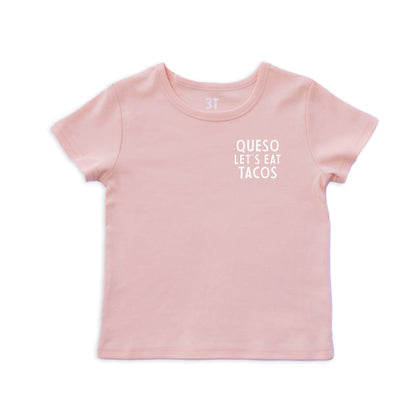 Frankie Jean Queso Let's Eat Tacos Kids Tee