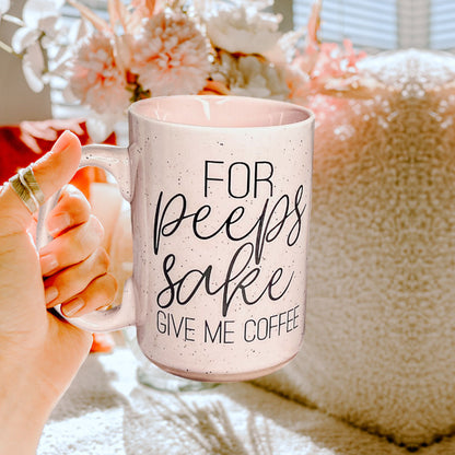 easter coffee lover gift
peeps coffee mug
spring coffee lover gift
easter breakfast mug