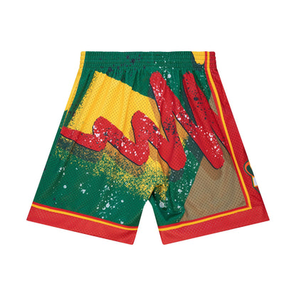 Mitchell & Ness Men's NBA Hyper Hoops Swingman Shorts - Seattle Supersonics 1995