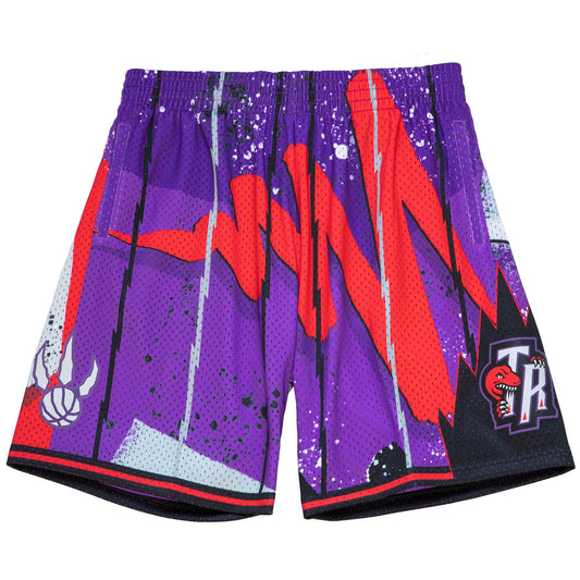 Mitchell & Ness Men's NBA Hyper Hoops Swingman Shorts - Toronto Raptors 1998