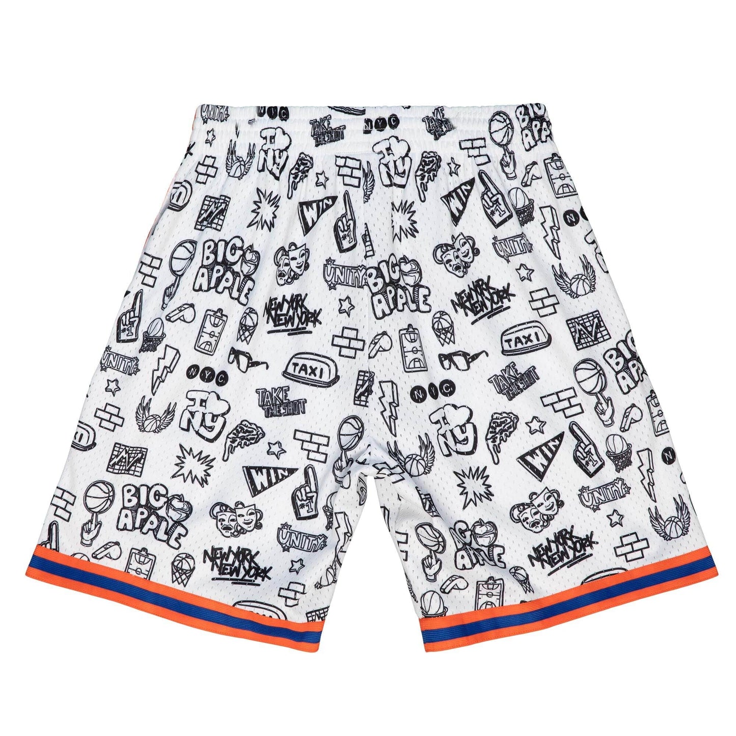 Mitchell & Ness NBA Doodle Swingman Shorts Ny Knicks 1991