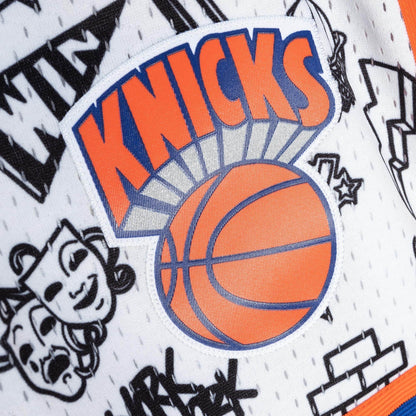 Mitchell & Ness NBA Doodle Swingman Shorts Ny Knicks 1991