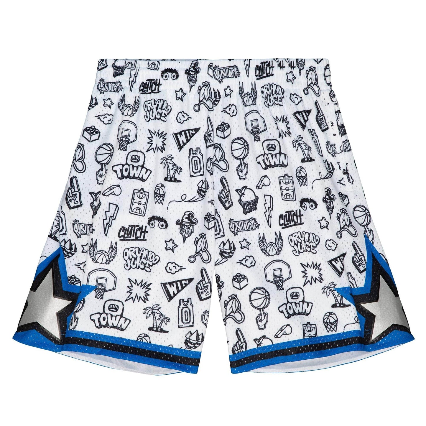 Mitchell & Ness NBA Doodle Swingman Shorts Orlando Magic 1994