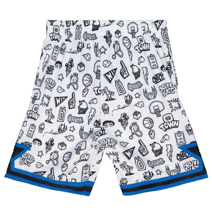 Mitchell & Ness NBA Doodle Swingman Shorts Orlando Magic 1994