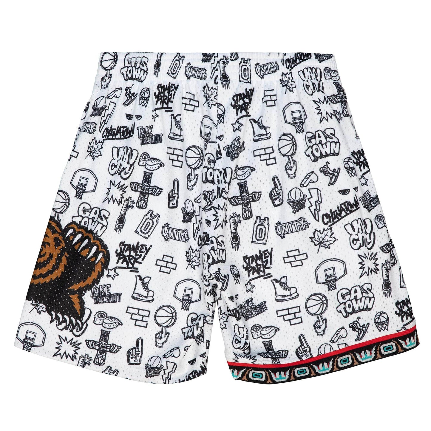 Mitchell & Ness NBA Doodle Swingman Shorts Vancouver Grizzlies 1998 Shorts