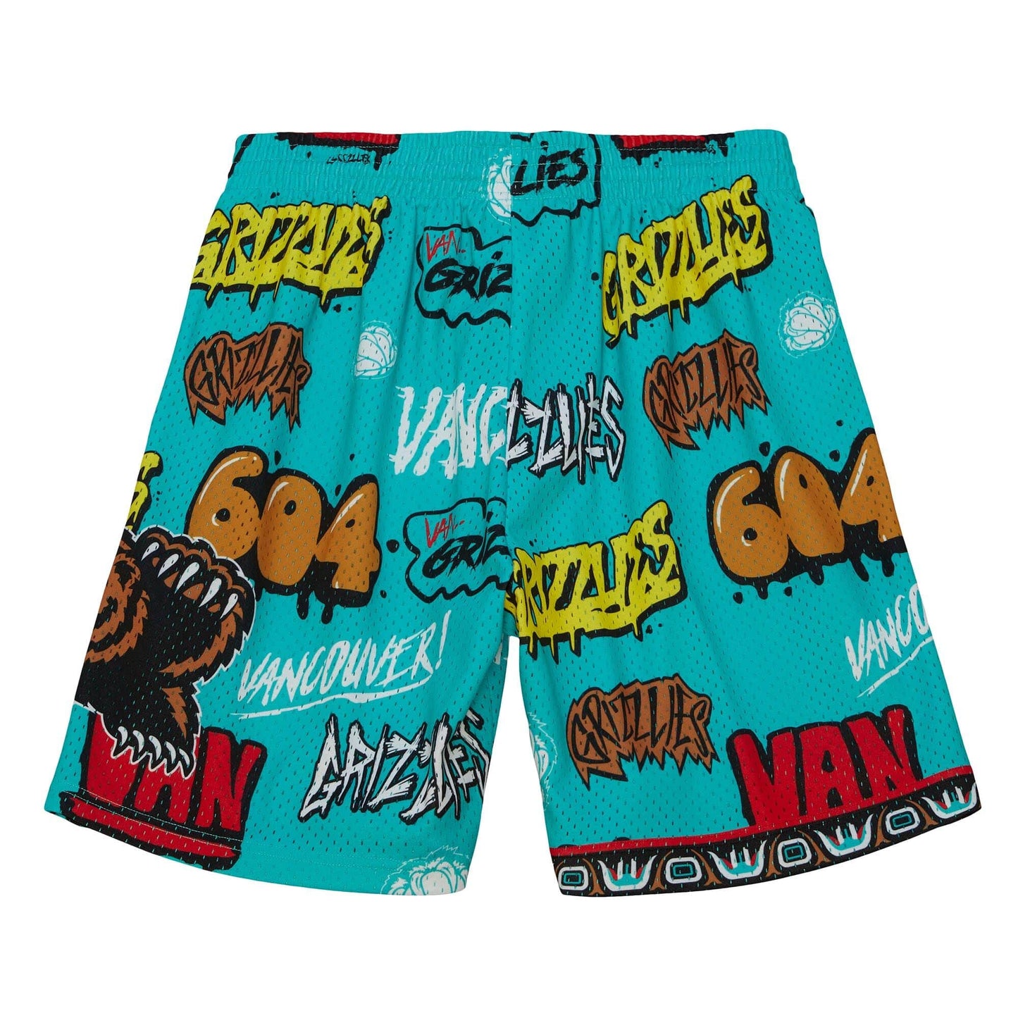 Mitchell & Ness NBA Slap Sticker Swingman Short Vancouver Grizzlies 1998