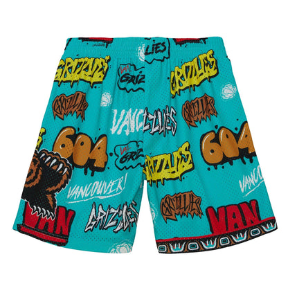 Mitchell & Ness NBA Slap Sticker Swingman Short Vancouver Grizzlies 1998