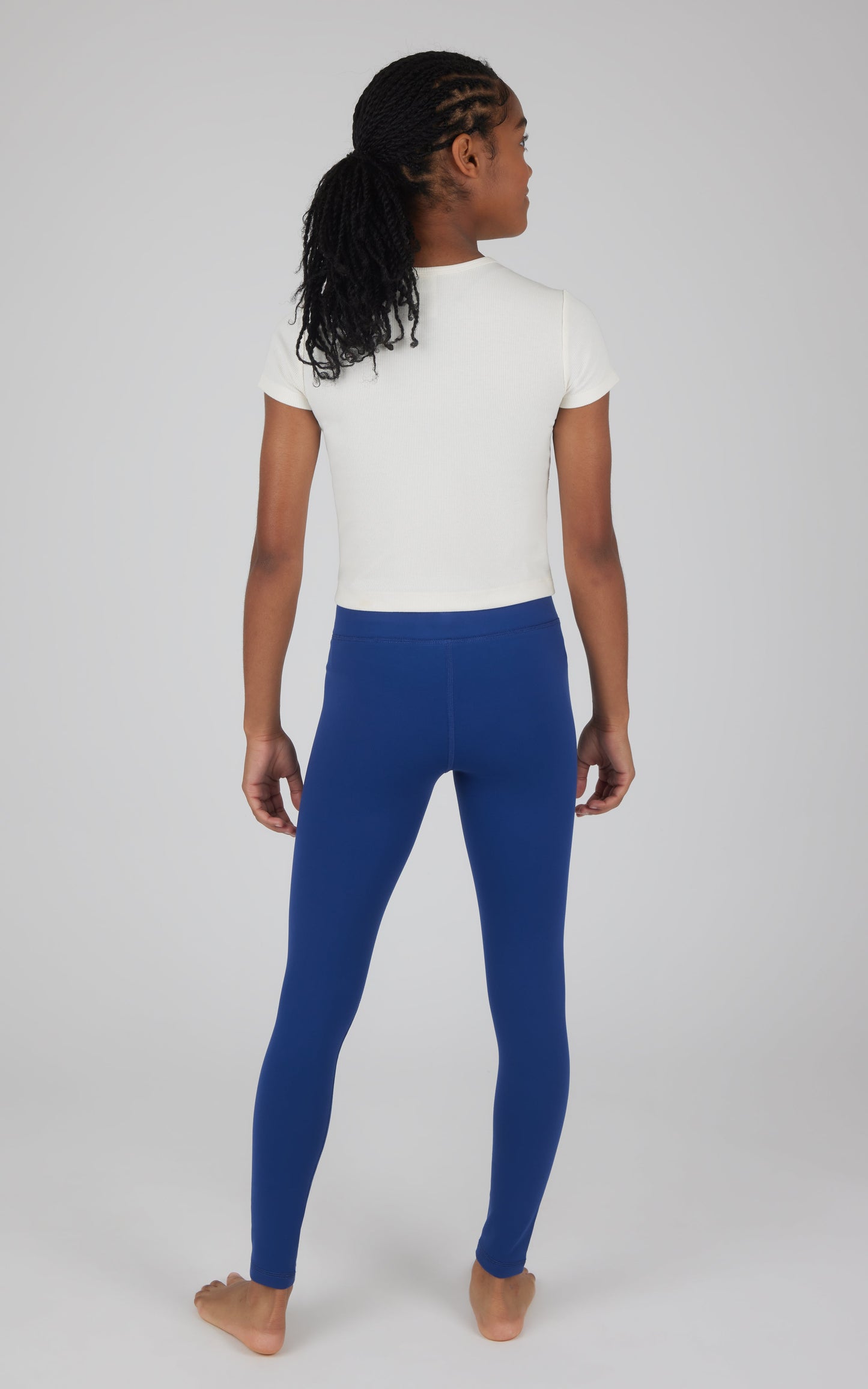 Girls 2 Pack  Polarlux Madison Basic Crossover Waist Legging and Polarlux Everday Ankle Legging