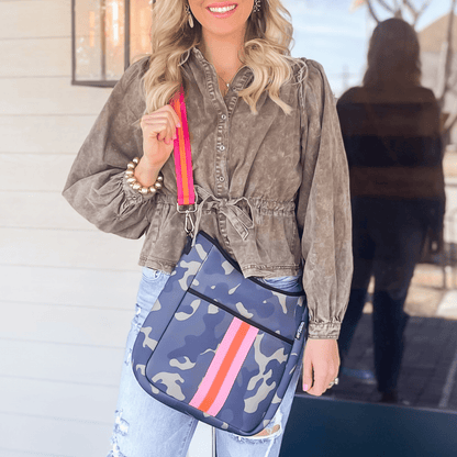Threaded Pear Neoprene Messenger