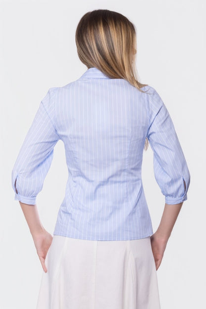 Pia Top (Blue Stripe)