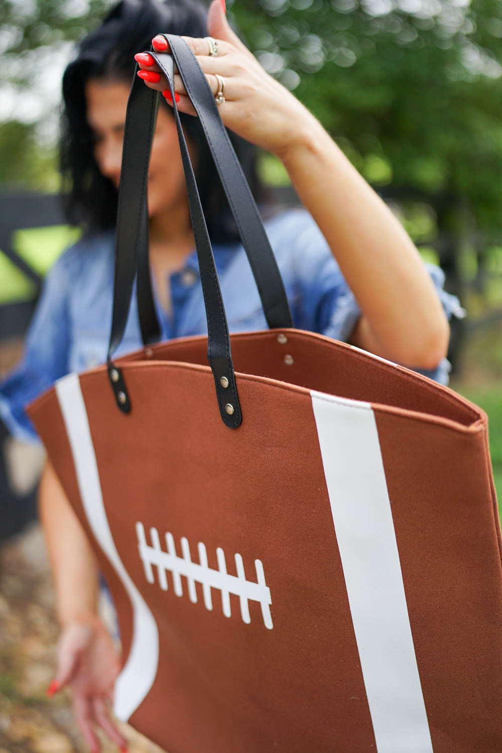 Threaded Pear Sport Canvas Tote