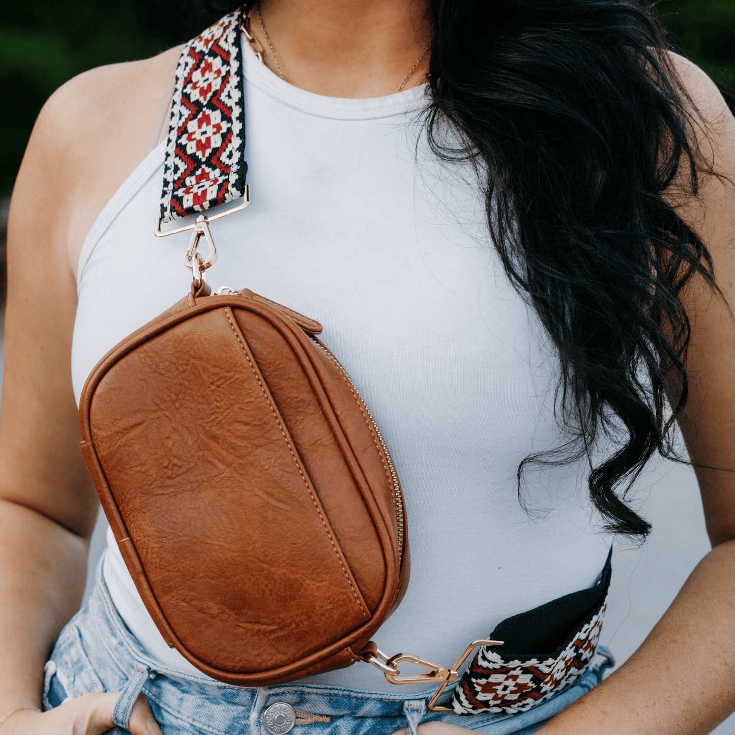 Threaded Pear Libby Crossbody | Choose Your Strap