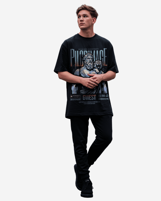 G West Pilgrimage Of Hope Oversized T-Shirt Mens