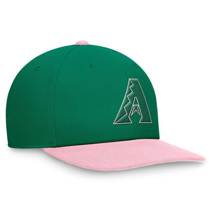 Nike Men's Arizona Diamondbacks Malachite Pro Performance Snapback Hat Green Pink