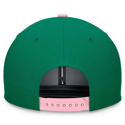Nike Men's Arizona Diamondbacks Malachite Pro Performance Snapback Hat Green Pink