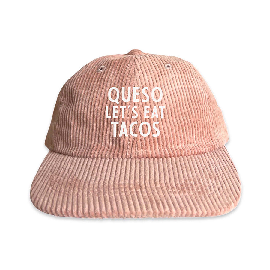 Frankie Jean Queso Let's Eat Tacos Corduroy Cap