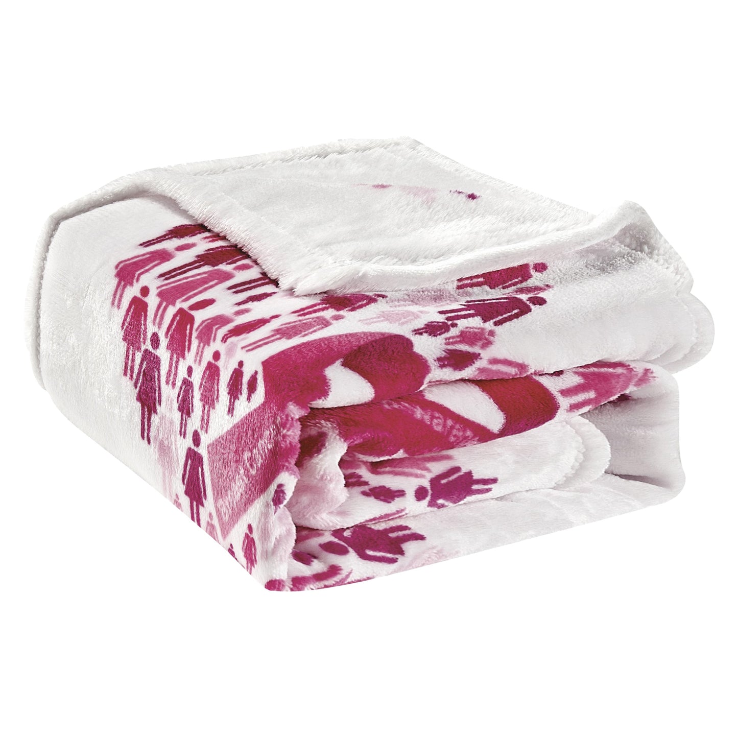 Elegant Comfort 50" x 70" Decorative Flannel Fleece Throw Blanket