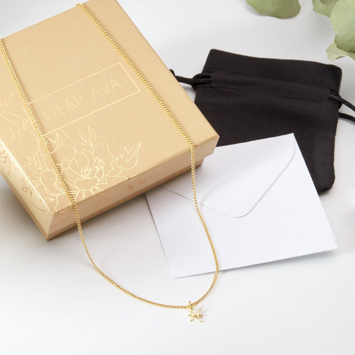 Pisces Zodiac Gift Necklace