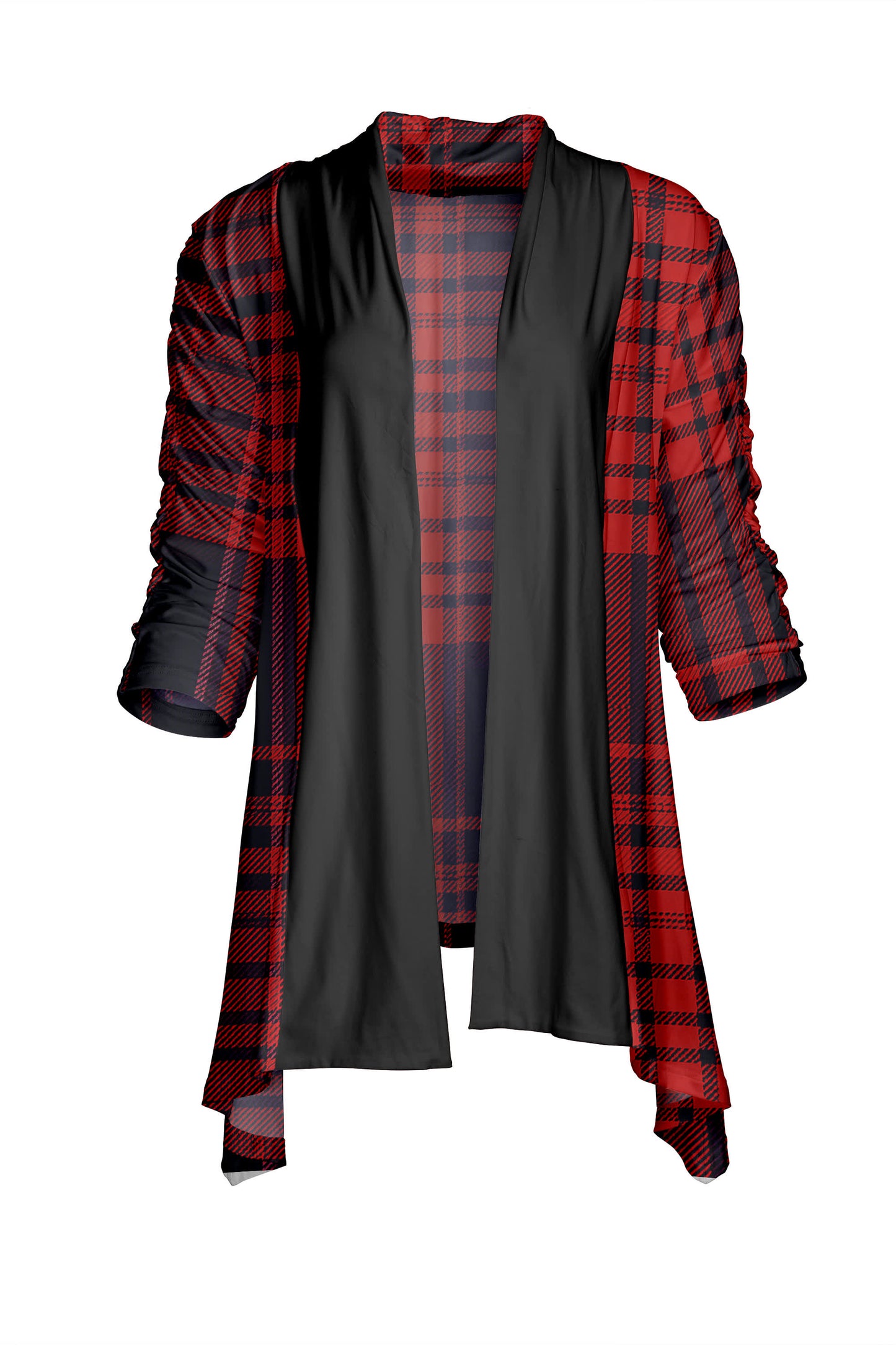 Red Black Plaid Mix-