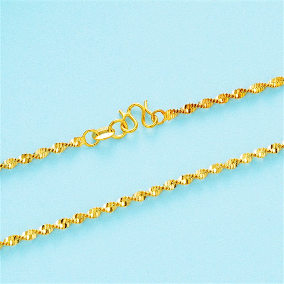 Goldtone Flower Statement Necklace