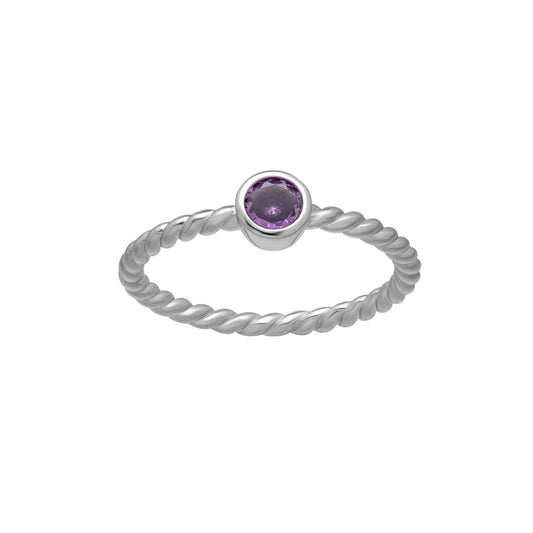 February Amethyst-