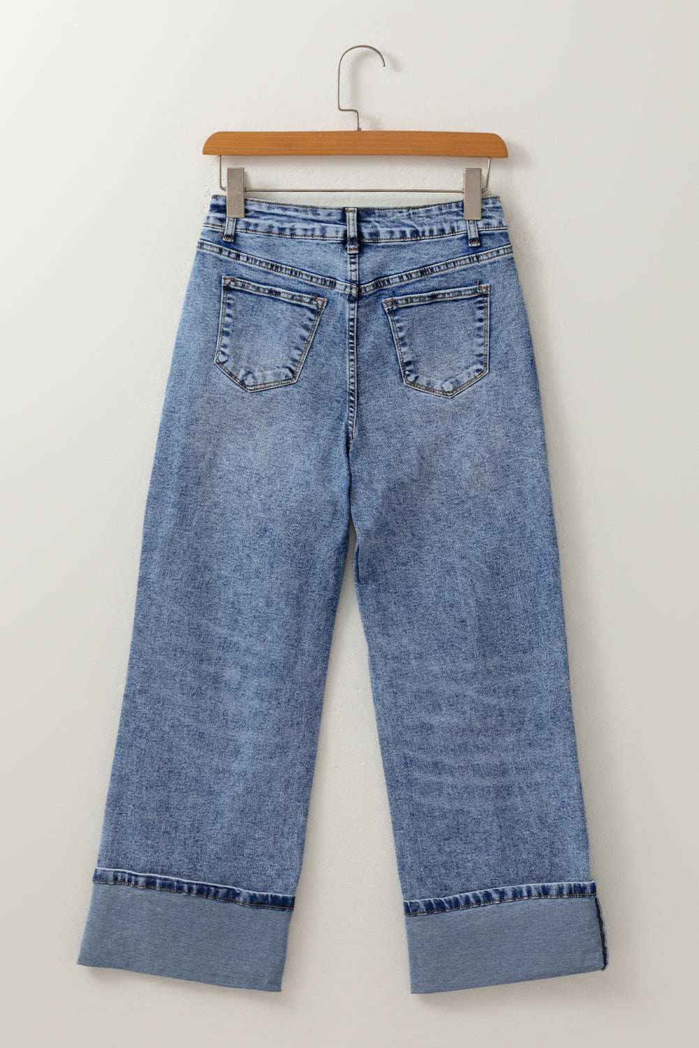 Aria Straight High Waist Jeans - Myosotis / 12