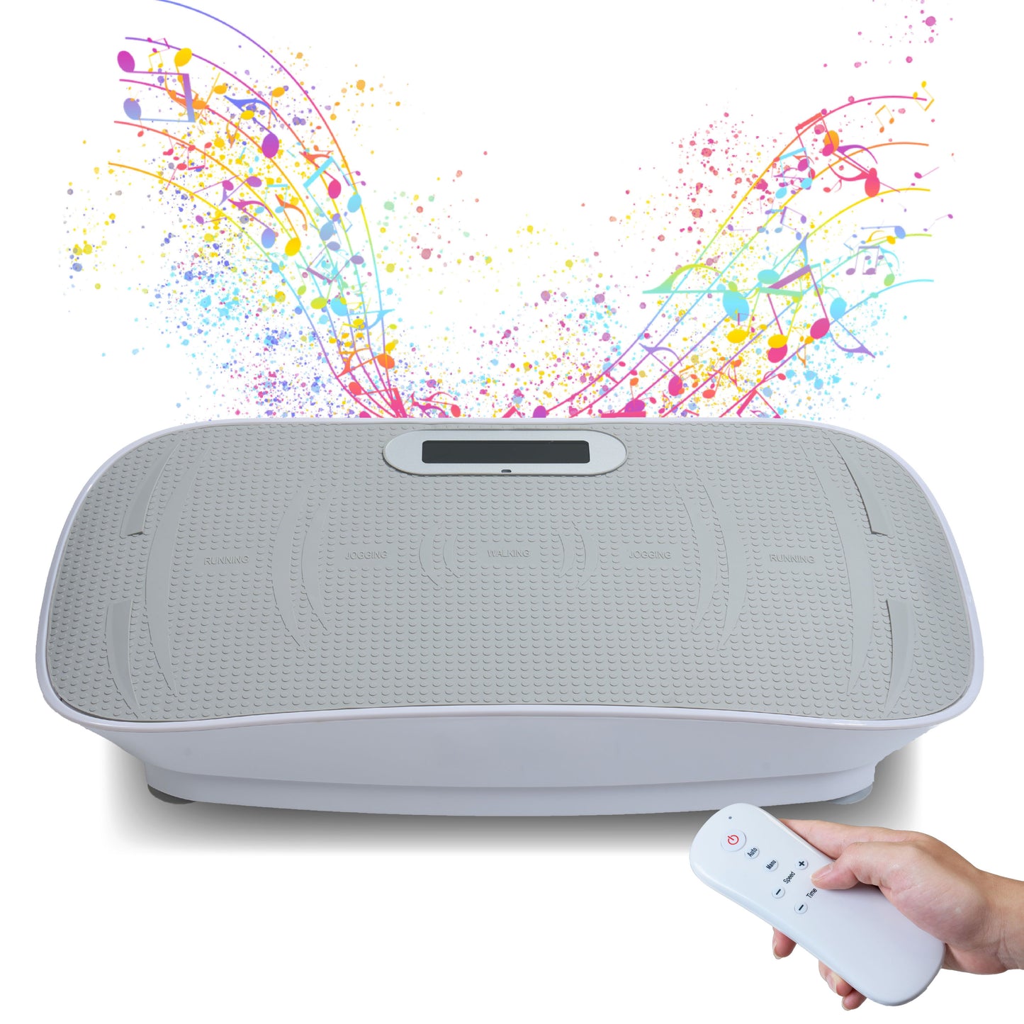 4 Supply Full Body Vibration Platform Crazy Fitness Massage 10-Frequency Weight Loss & Fat Burner Shaking Machine For Unisex