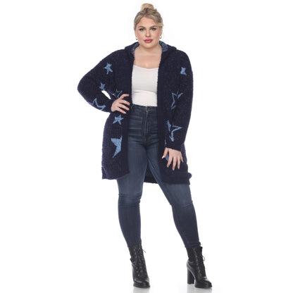 Navy/Light Blue Stars-
