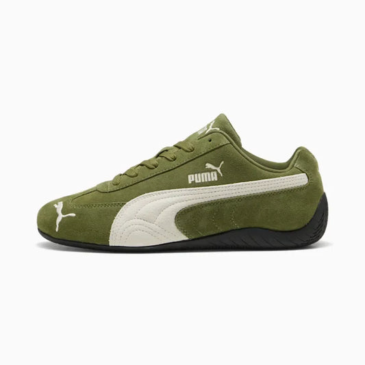 PUMA Speedcat OG Men's Sneakers — Green Suede Low-Top