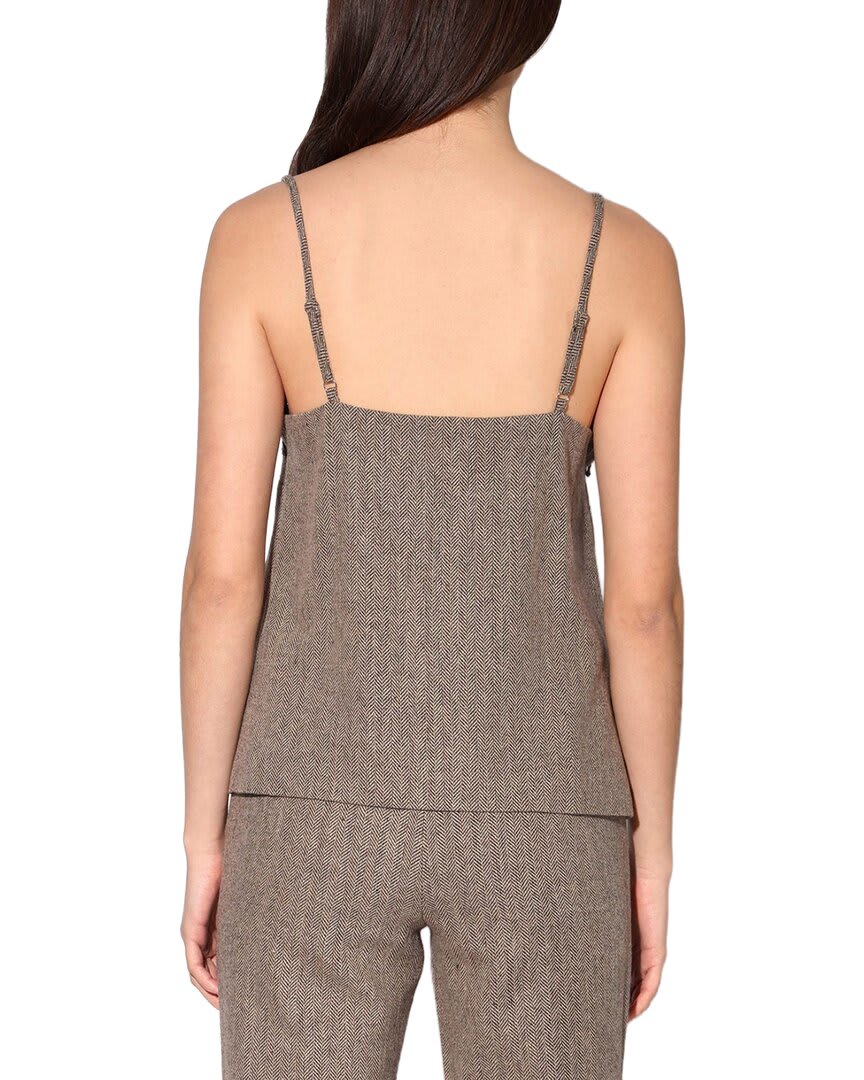 BROWN HERRINGBONE-