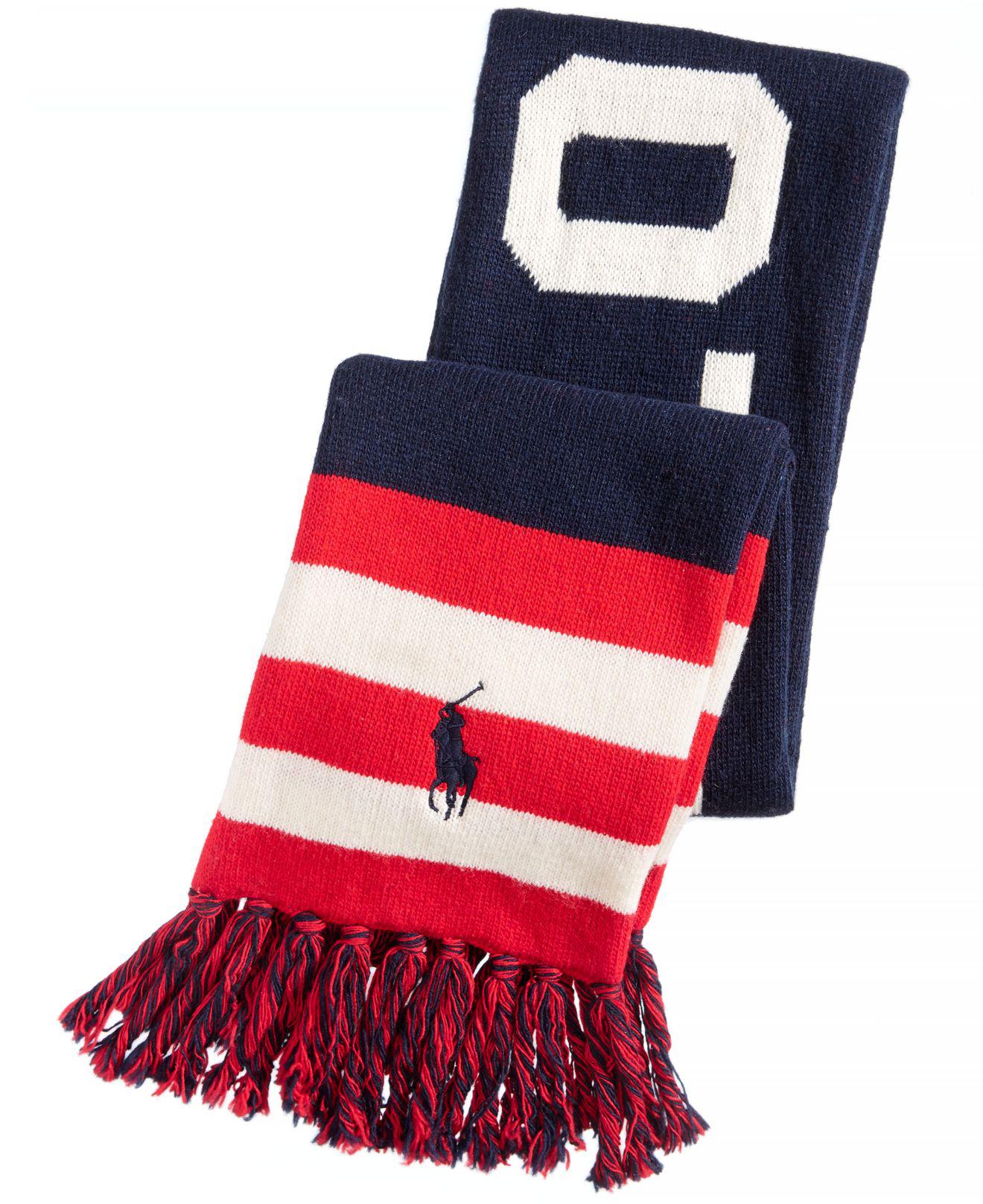 Men's Polo Ralph Lauren 1967 Olympics Usa Stadium Scarf